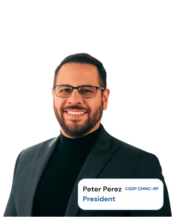 Home 1 Photo of the president of PCe Solutions Peter Perez